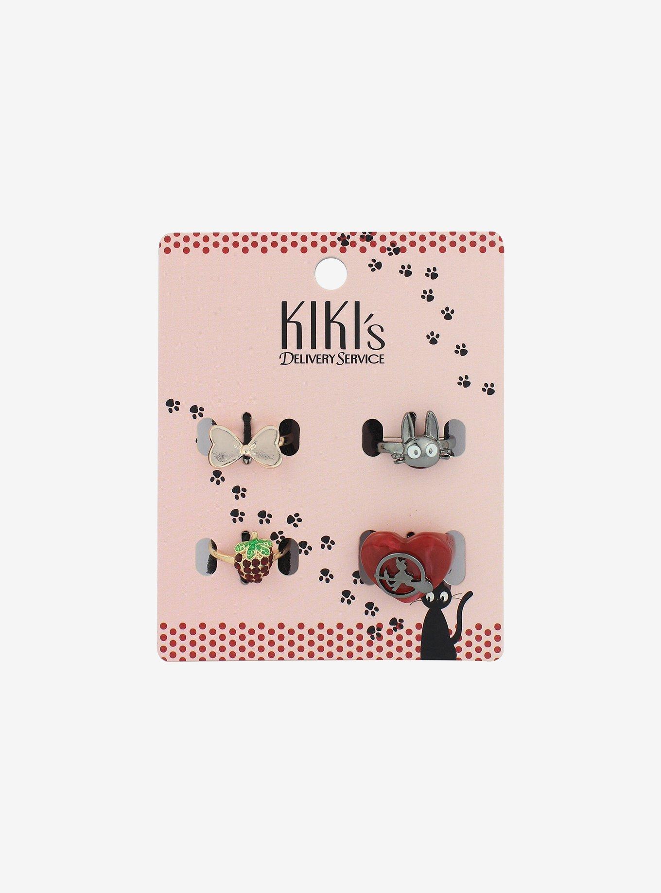 Studio Ghibli Kiki's Delivery Service Strawberry Heart Ring Set, , hi-res