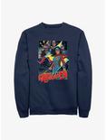 Marvel Ms. Marvel Embiggen Sweatshirt, NAVY, hi-res