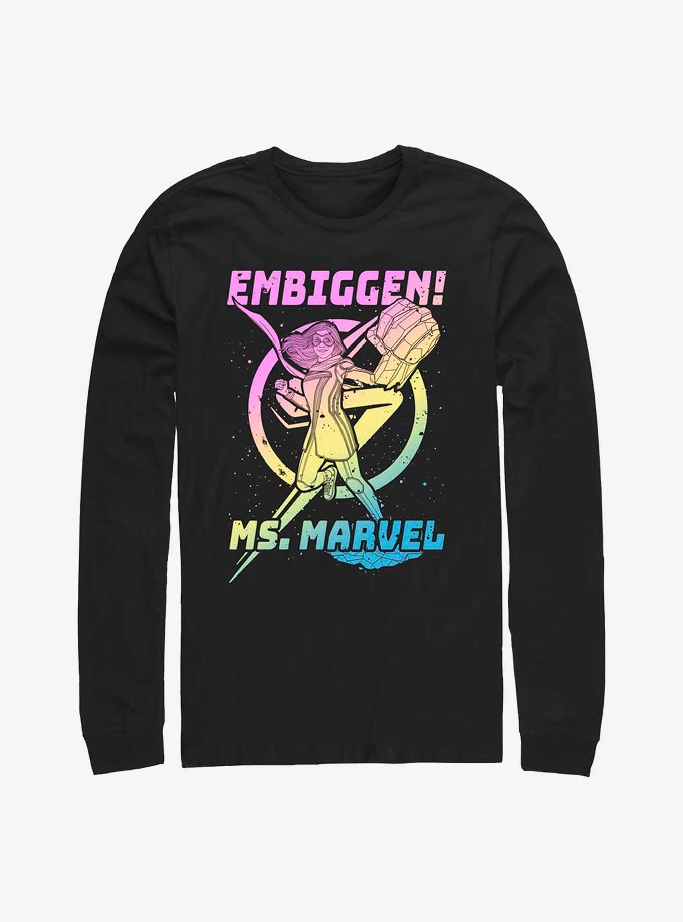 Marvel Ms. Marvel Gradient Marvel Long-Sleeve T-Shirt, , hi-res