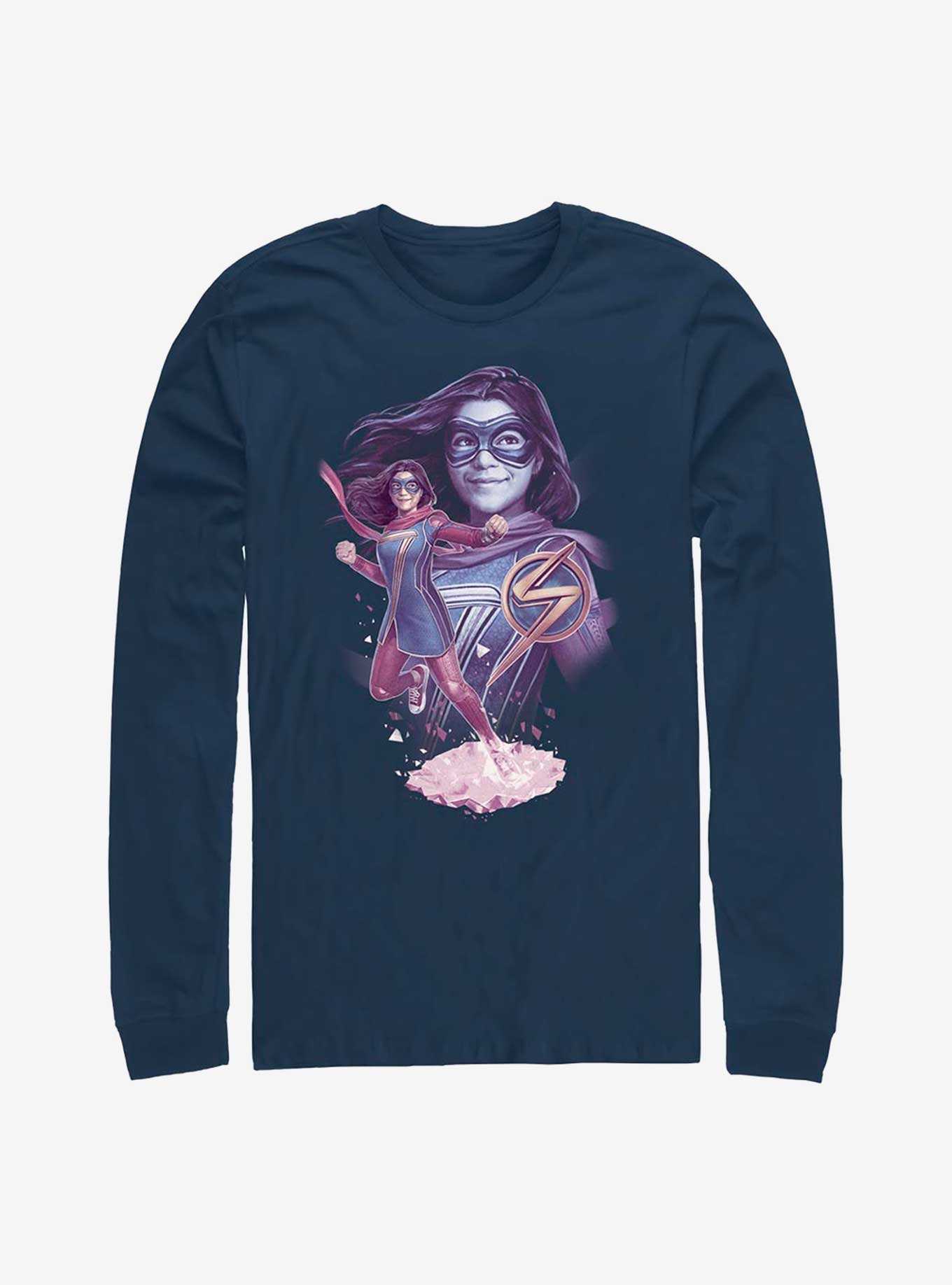 Marvel Ms. Marvel House Of Mirrors Long-Sleeve T-Shirt, , hi-res
