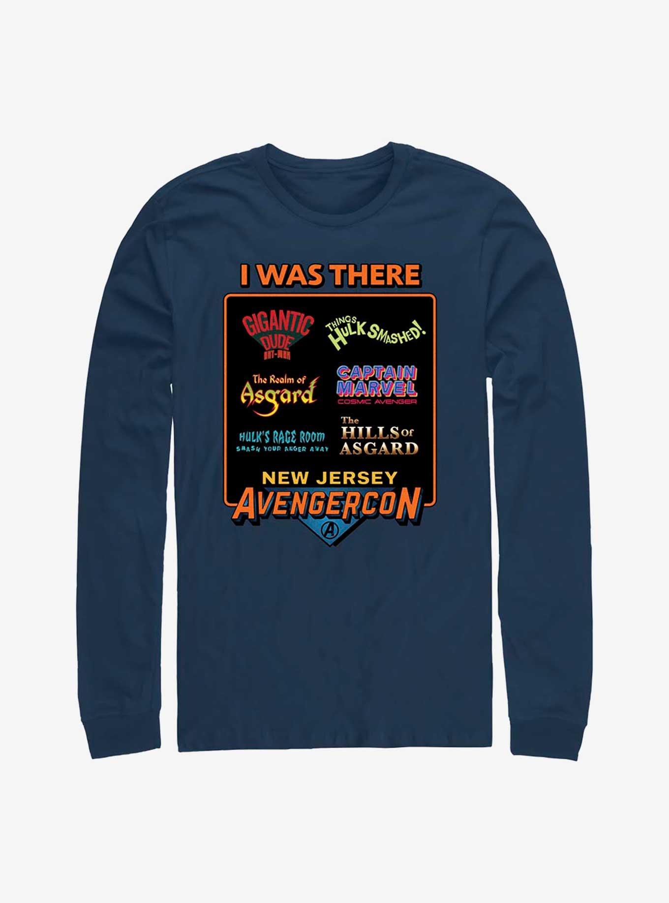Marvel Ms. Marvel I Was There Avengercon Long-Sleeve T-Shirt, NAVY, hi-res