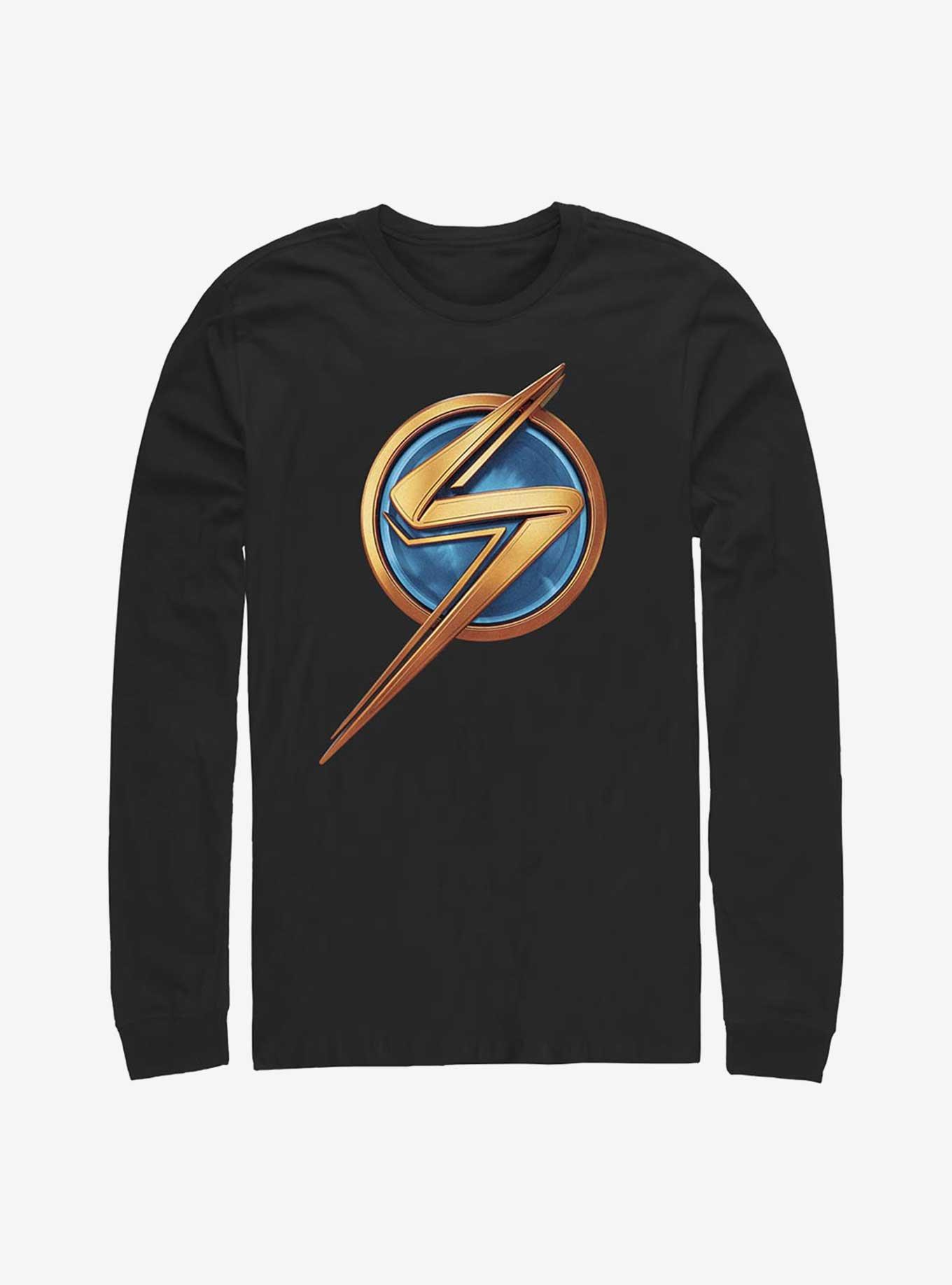 Marvel Ms. Marvel Logo Icon Long-Sleeve T-Shirt, , hi-res