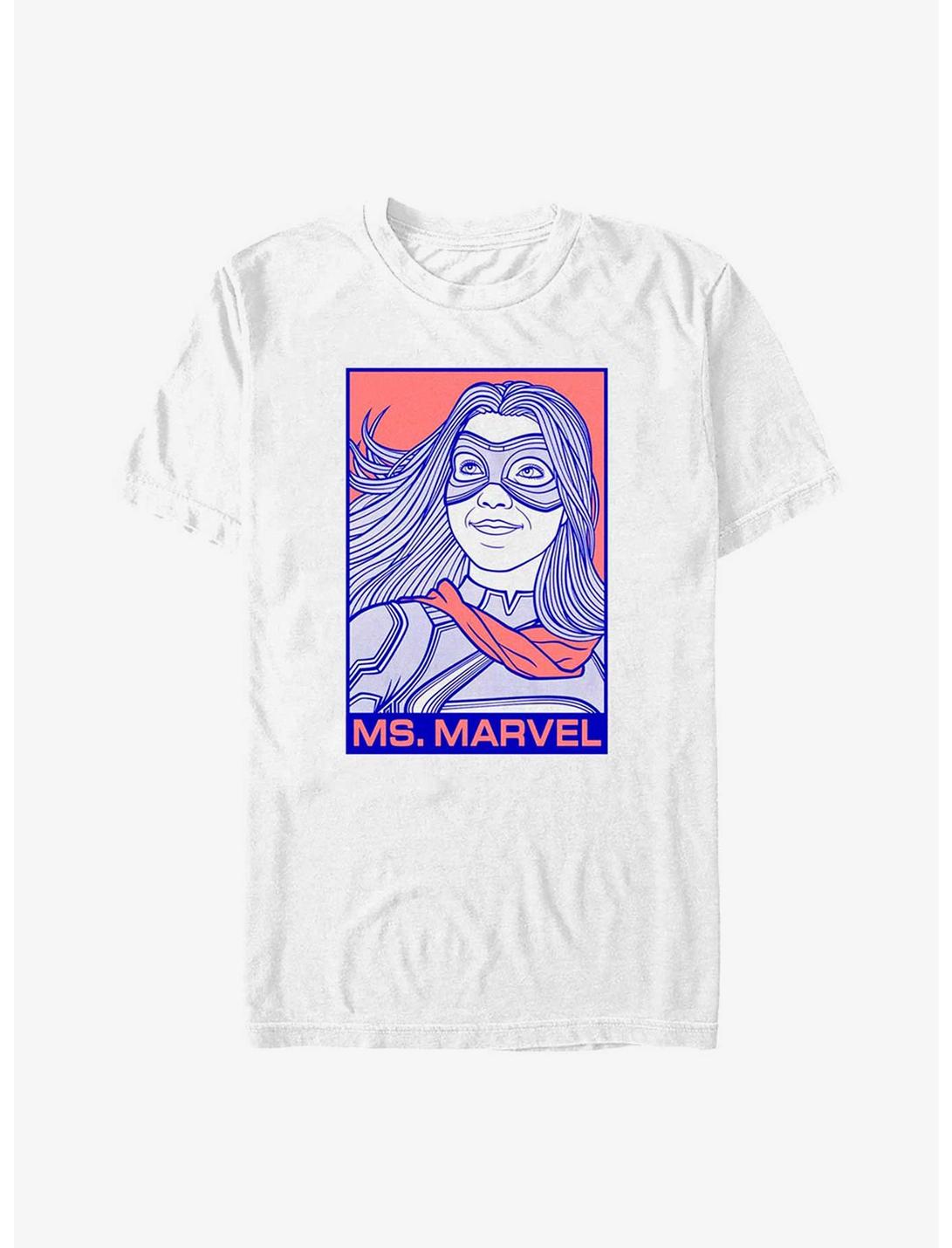 Marvel Ms. Marvel Pop Ms Marvel T-Shirt, BLACK, hi-res