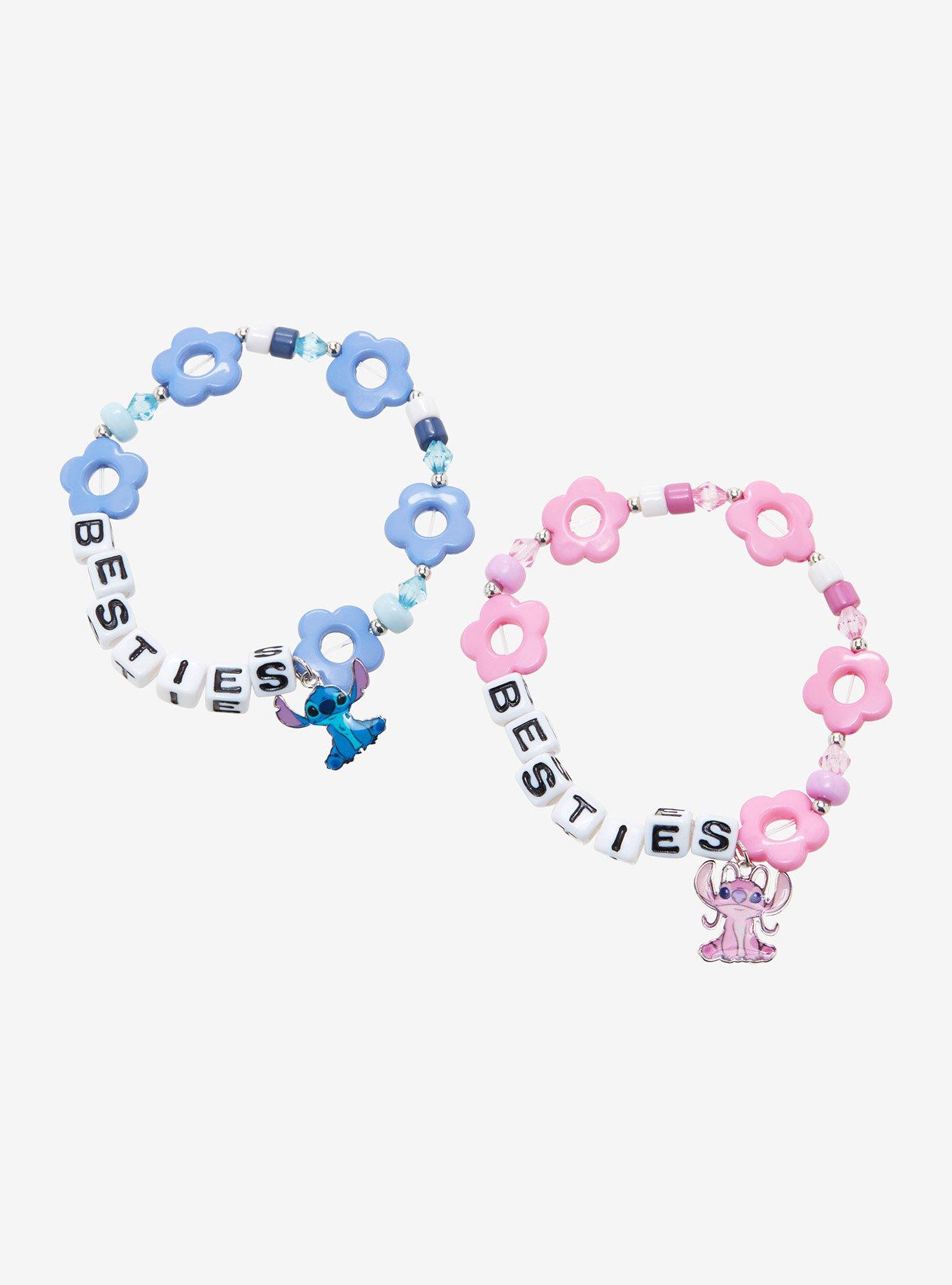 Disney Couple Bracelets, Bracelet Stitch Disney
