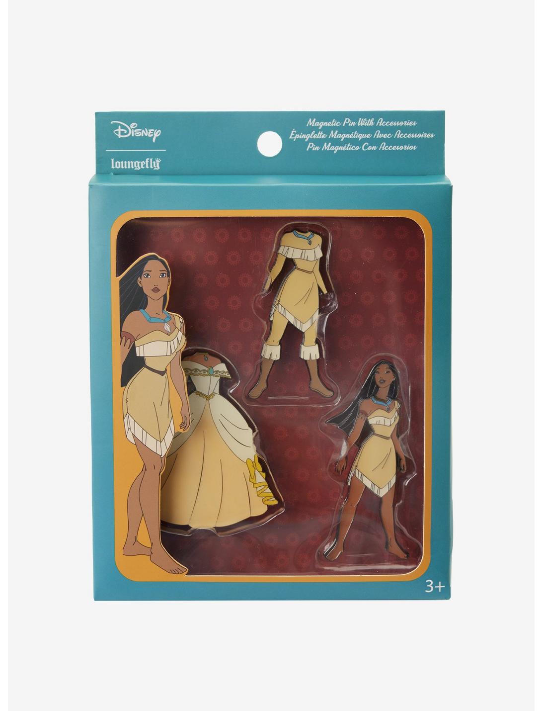 Loungefly Disney Pocahontas Paper Doll Enamel Pin, , hi-res