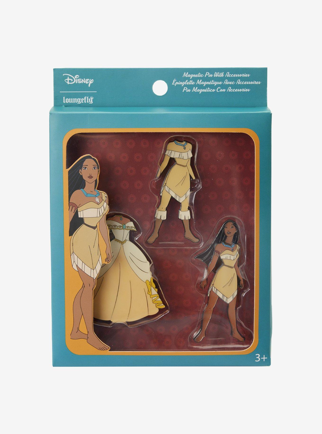 Loungefly Disney Pocahontas Paper Doll Enamel Pin, , hi-res