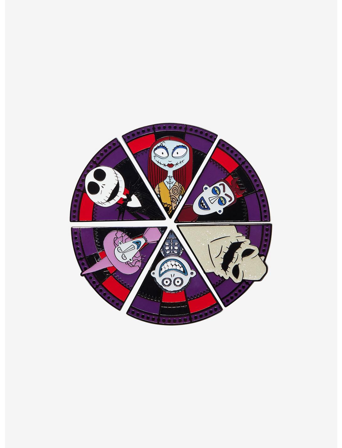Loungefly The Nightmare Before Christmas Wheel Blind Box Enamel Pin, , hi-res