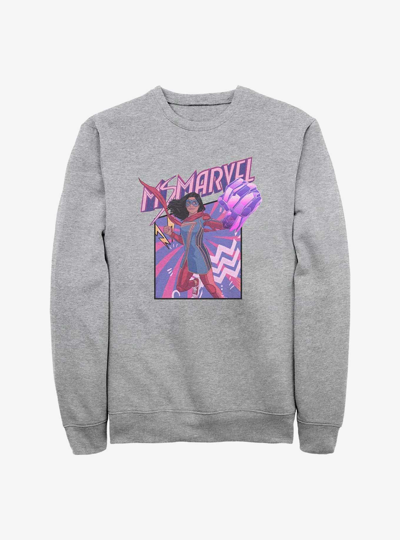 Marvel Ms. Marvel Fist Panel Sweatshirt, , hi-res