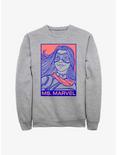 Marvel Ms. Marvel Pop Ms Marvel Sweatshirt, ATH HTR, hi-res