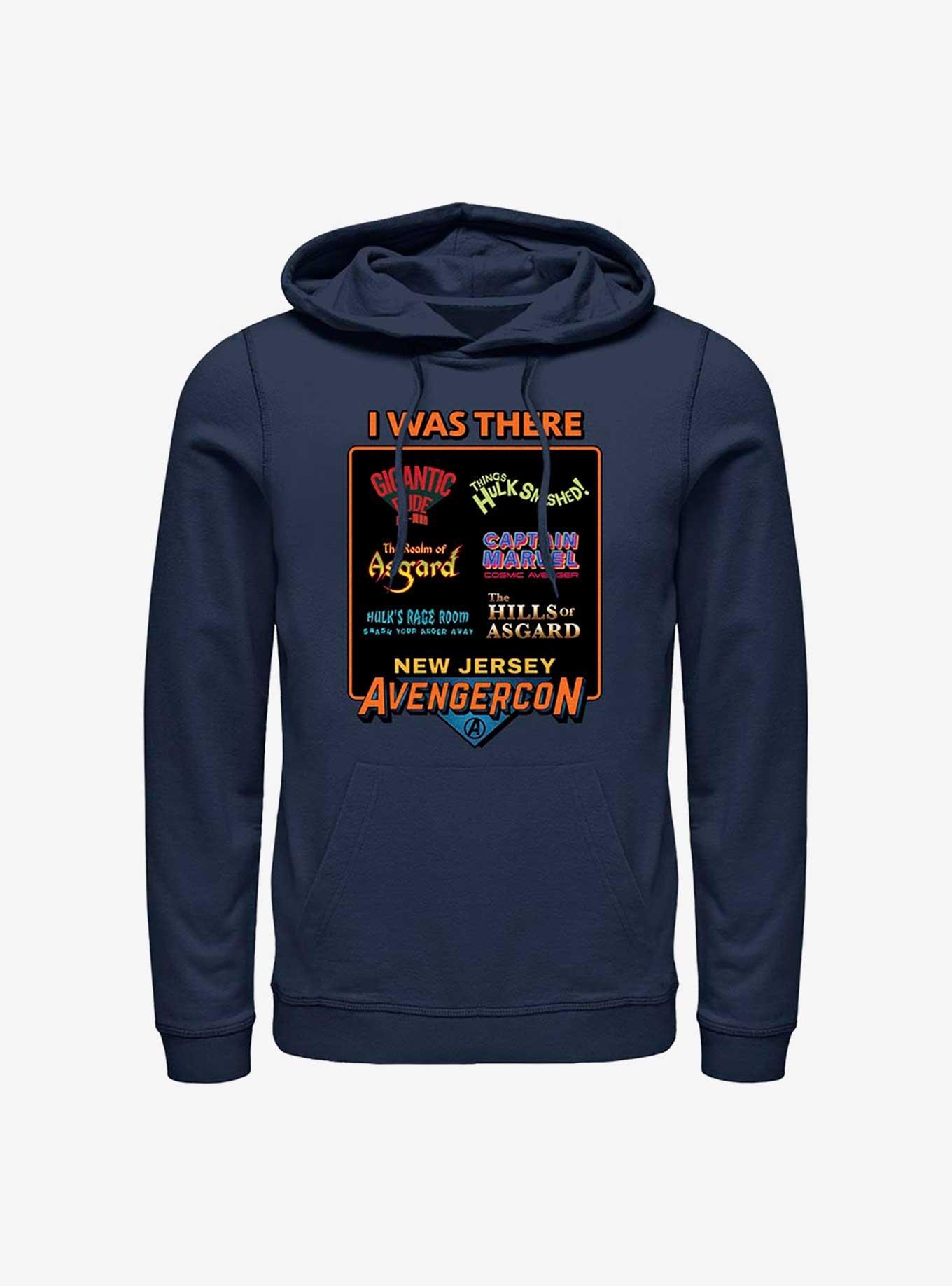 Marvel Ms. Marvel I Was There Avengercon Hoodie, NAVY, hi-res