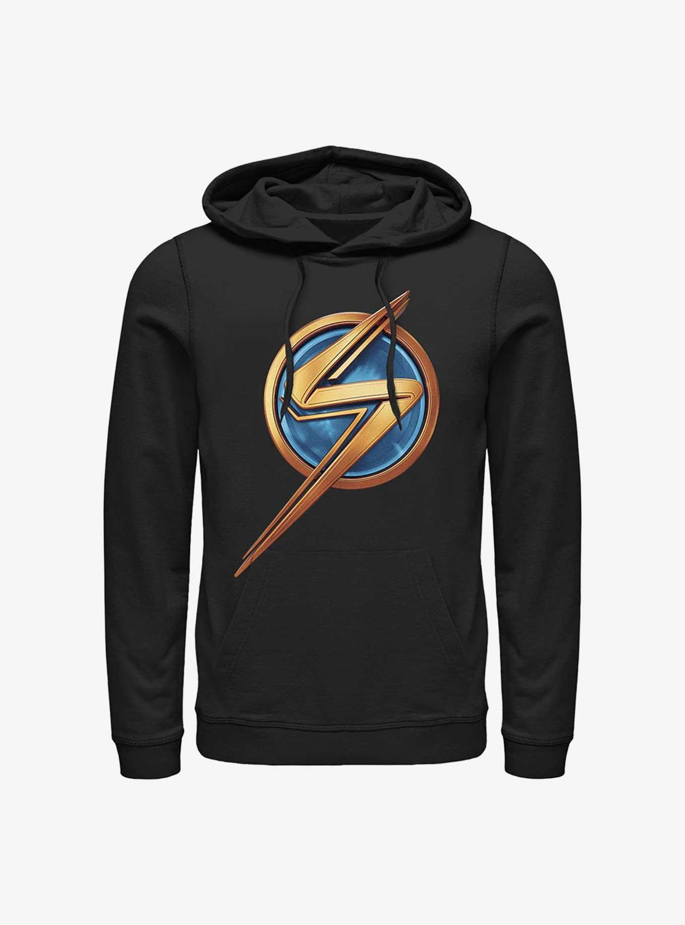 Marvel Ms. Marvel Logo Icon Hoodie, BLACK, hi-res