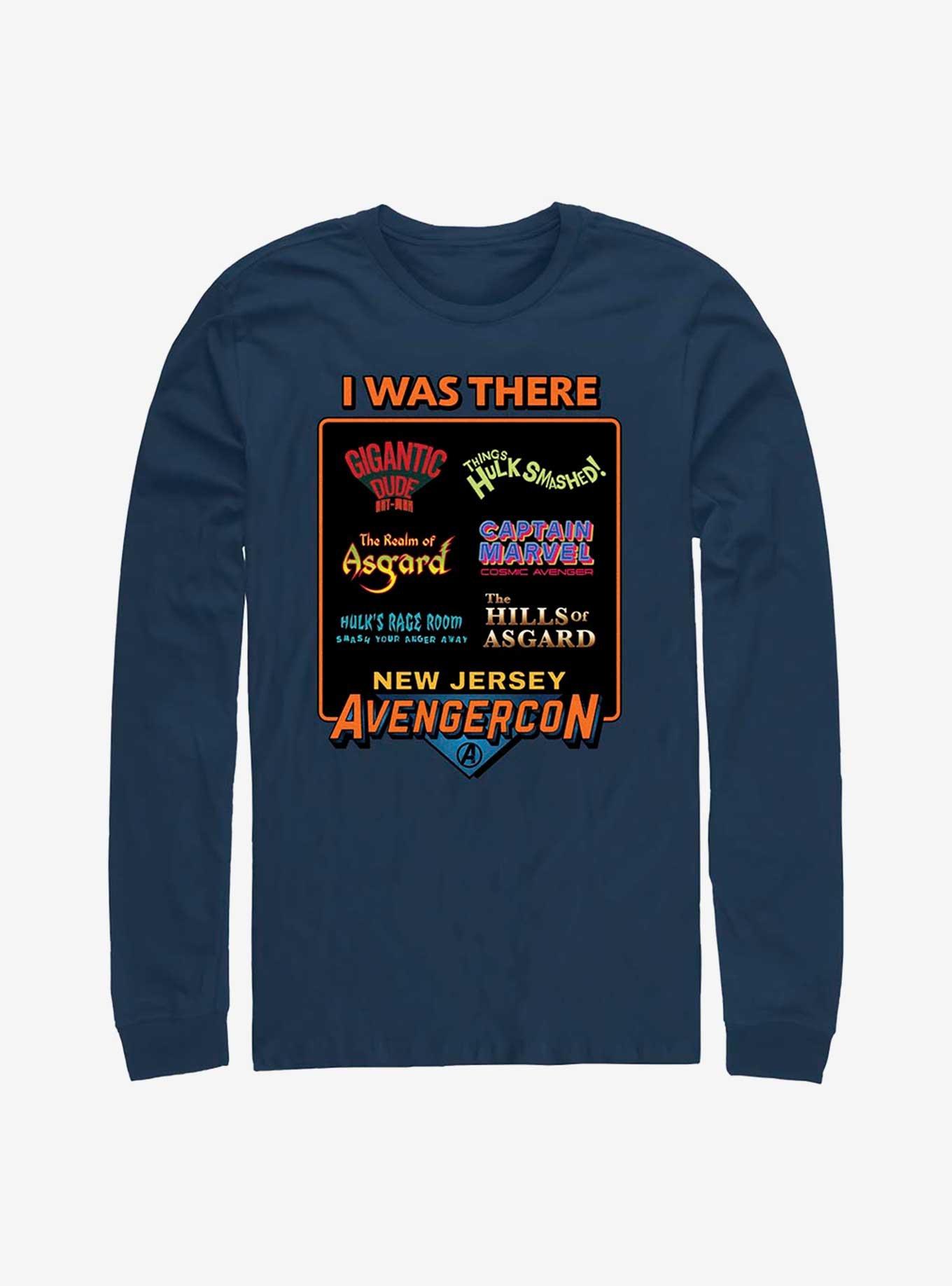 Marvel Ms. Marvel I Was There Long-Sleeve T-Shirt, NAVY, hi-res