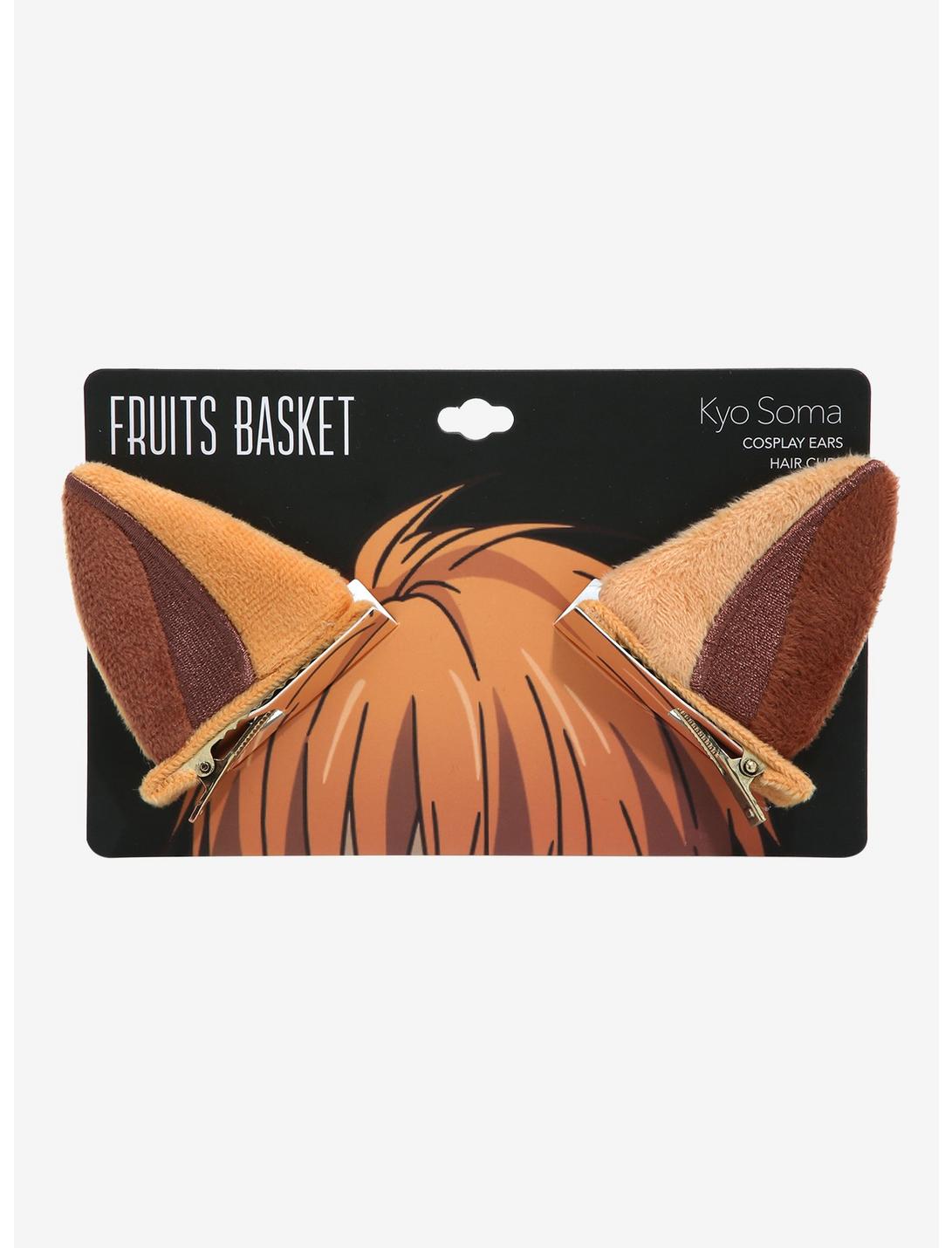 Fruits Basket Kyo Soma Ears Hair Clip Set - BoxLunch Exclusive , , hi-res