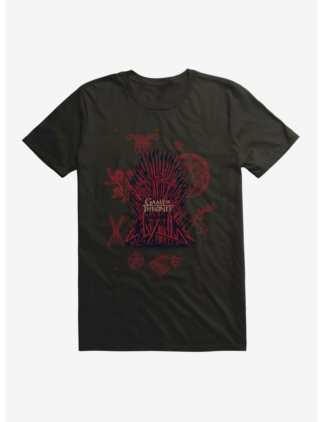Game Of Thrones Blood Stained Throne T-Shirt, , hi-res