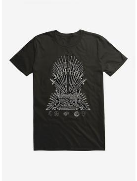Game Of Thrones Episode Names Throne T-Shirt, , hi-res