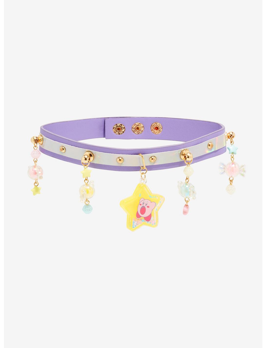 Kirby Pastel Candy Star Glitter Choker, , hi-res