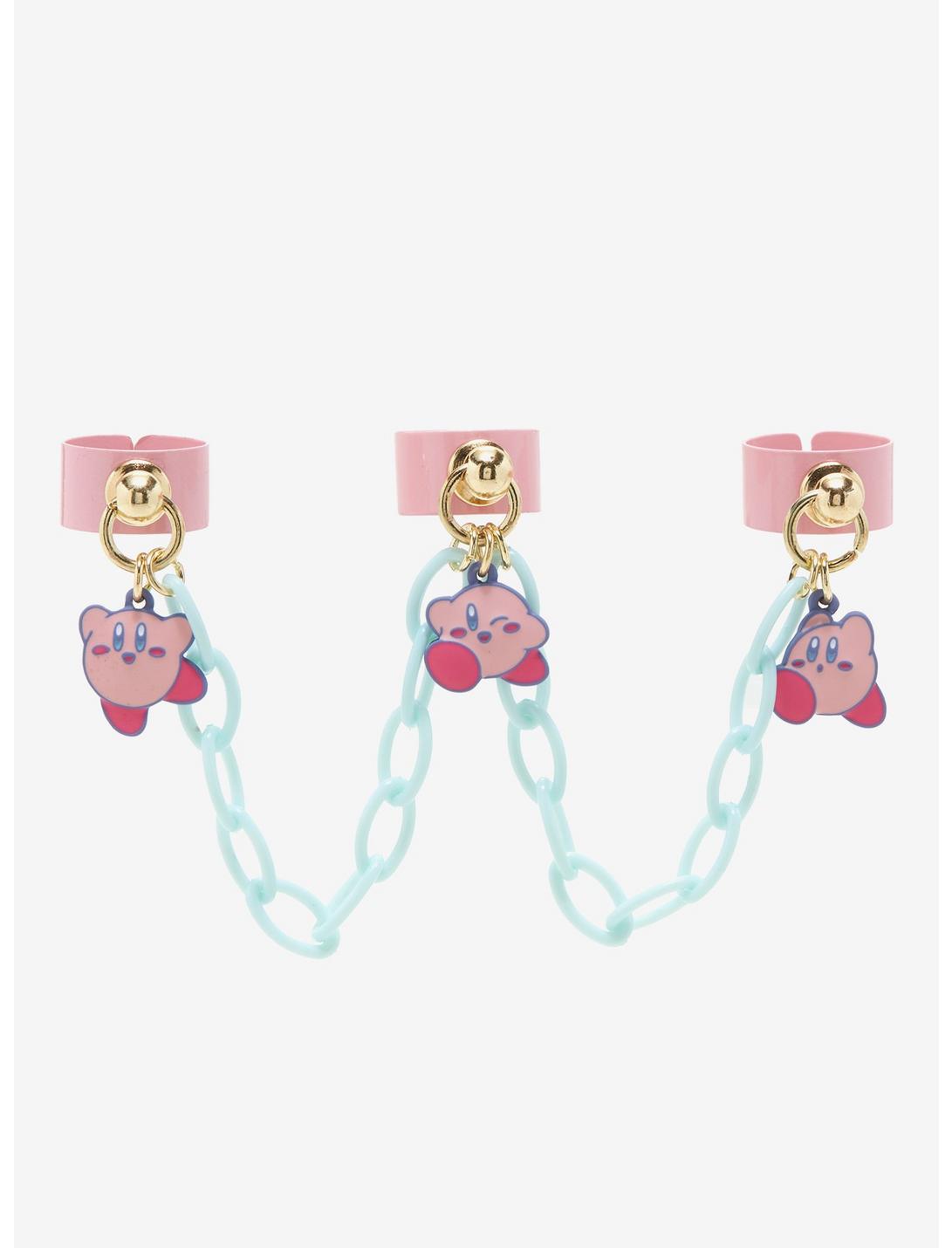 Kirby Charm Chain Three-Finger Ring, , hi-res