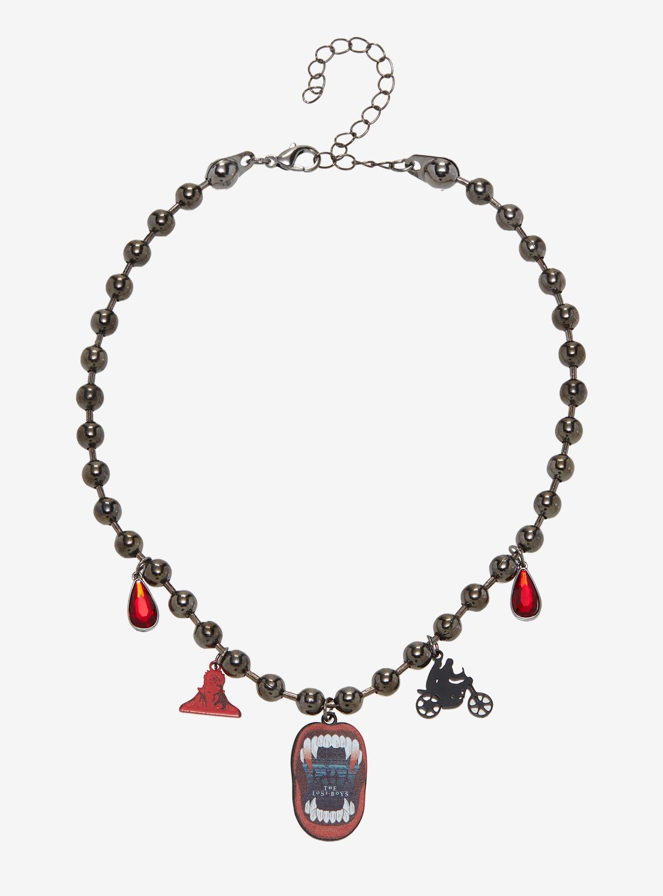 The Lost Boys Icon Ball Chain Necklace Hot Topic