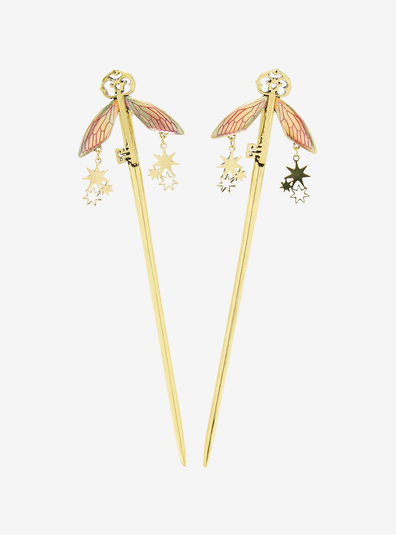 Harry Potter Winged Keys Hair Stick Set, , hi-res