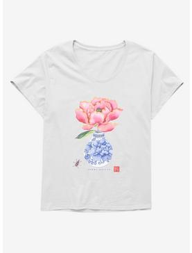 Hot Topic Foundation X American & Pacific Islander Heritage Month Cursed Peony Girls T-Shirt Plus Size, , hi-res