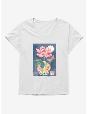 Hot Topic Foundation X American & Pacific Islander Heritage Month Moonlight Cursed Peony Girls T-Shirt Plus Size, , hi-res