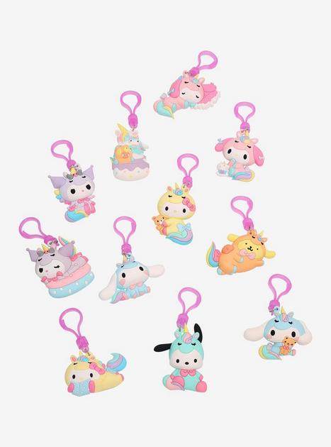 Hello Kitty And Friends Series 4 Unicorn Blind Bag Key Chain