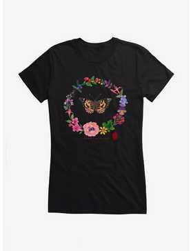 Hot Topic Foundation X American & Pacific Islander Heritage Month Butterfly Wreath Girls T-Shirt, , hi-res
