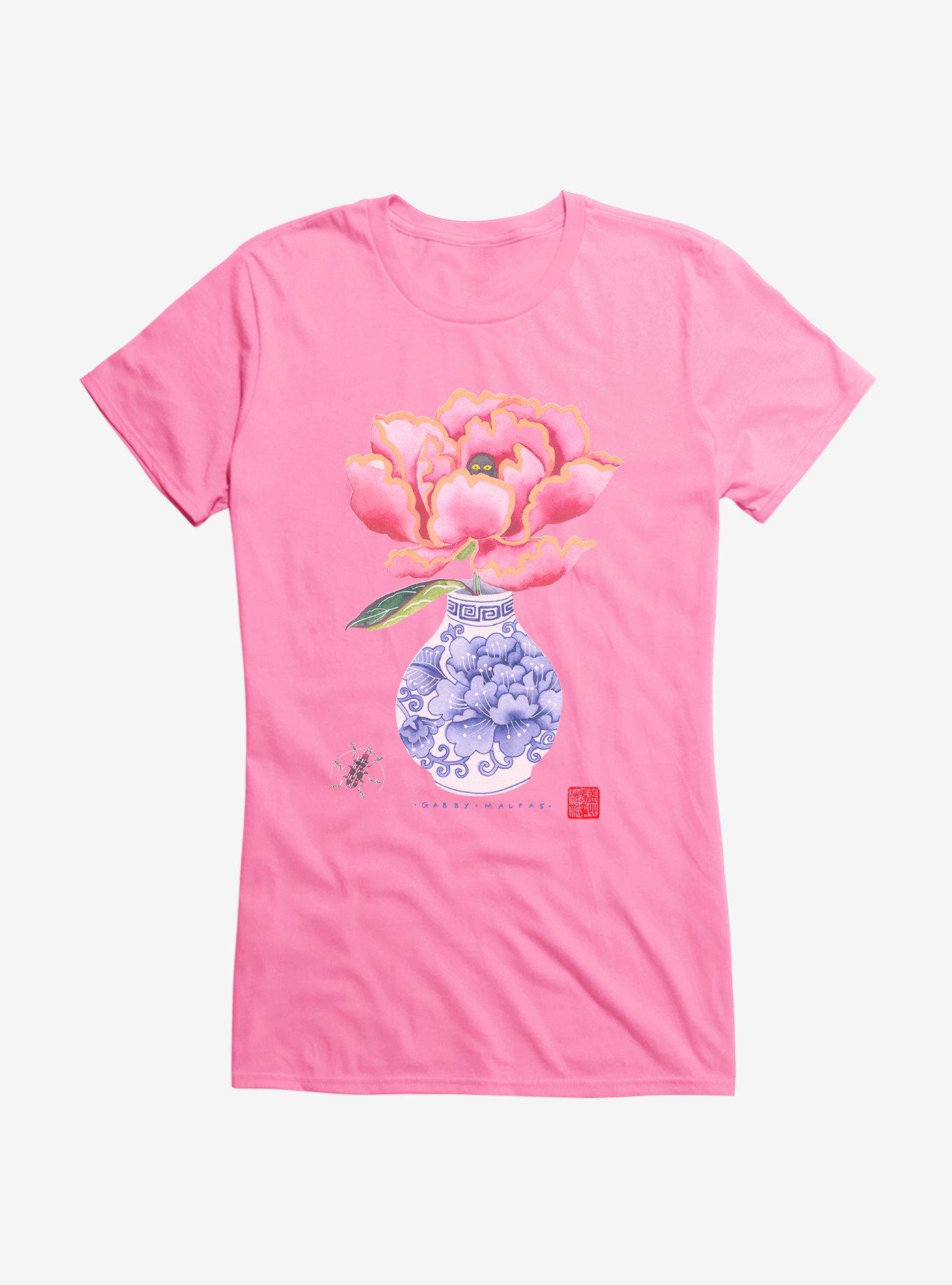 Hot Topic Foundation X American & Pacific Islander Heritage Month Cursed Peony Girls T-Shirt, , hi-res