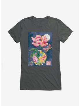 Hot Topic Foundation X American & Pacific Islander Heritage Month Moonlight Cursed Peony Girls T-Shirt, , hi-res