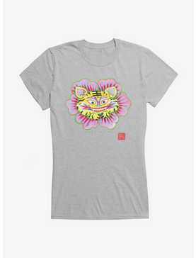 Hot Topic Foundation X AAPI Heritage Month Gabby Malpas Tiger Face Dahlia Girls T-Shirt, , hi-res