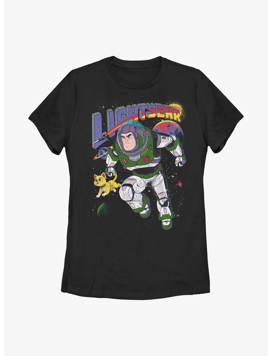Disney Pixar Lightyear Space Ranger Womens T-Shirt, BLACK, hi-res