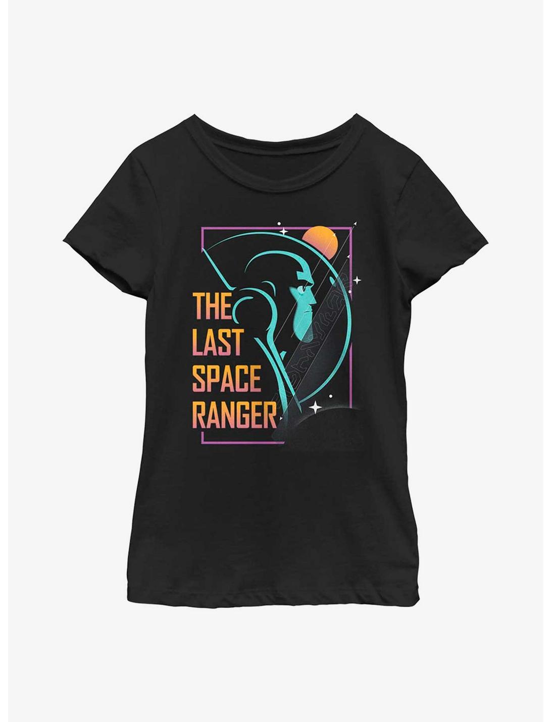 Disney Pixar Lightyear Poster Youth Girls T-Shirt, BLACK, hi-res