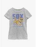 Disney Pixar Lightyear Sox Sketch Youth Girls T-Shirt, ATH HTR, hi-res