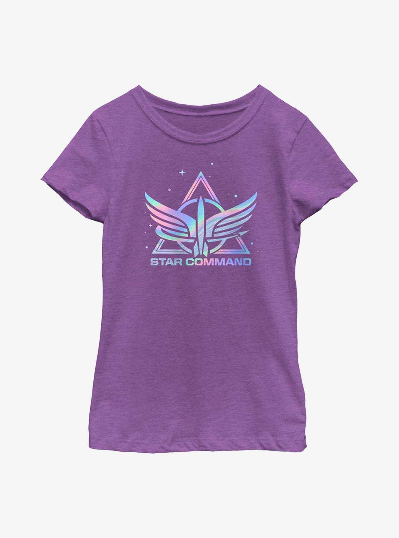 Disney Pixar Lightyear Star Command Rainbow Youth Girls T-Shirt, , hi-res