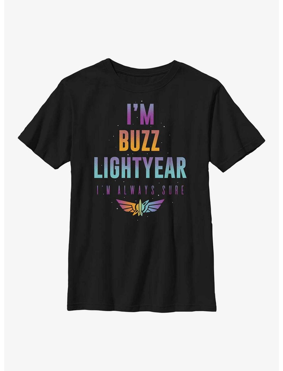 Disney Pixar Lightyear Being Buzz Youth T-Shirt, BLACK, hi-res
