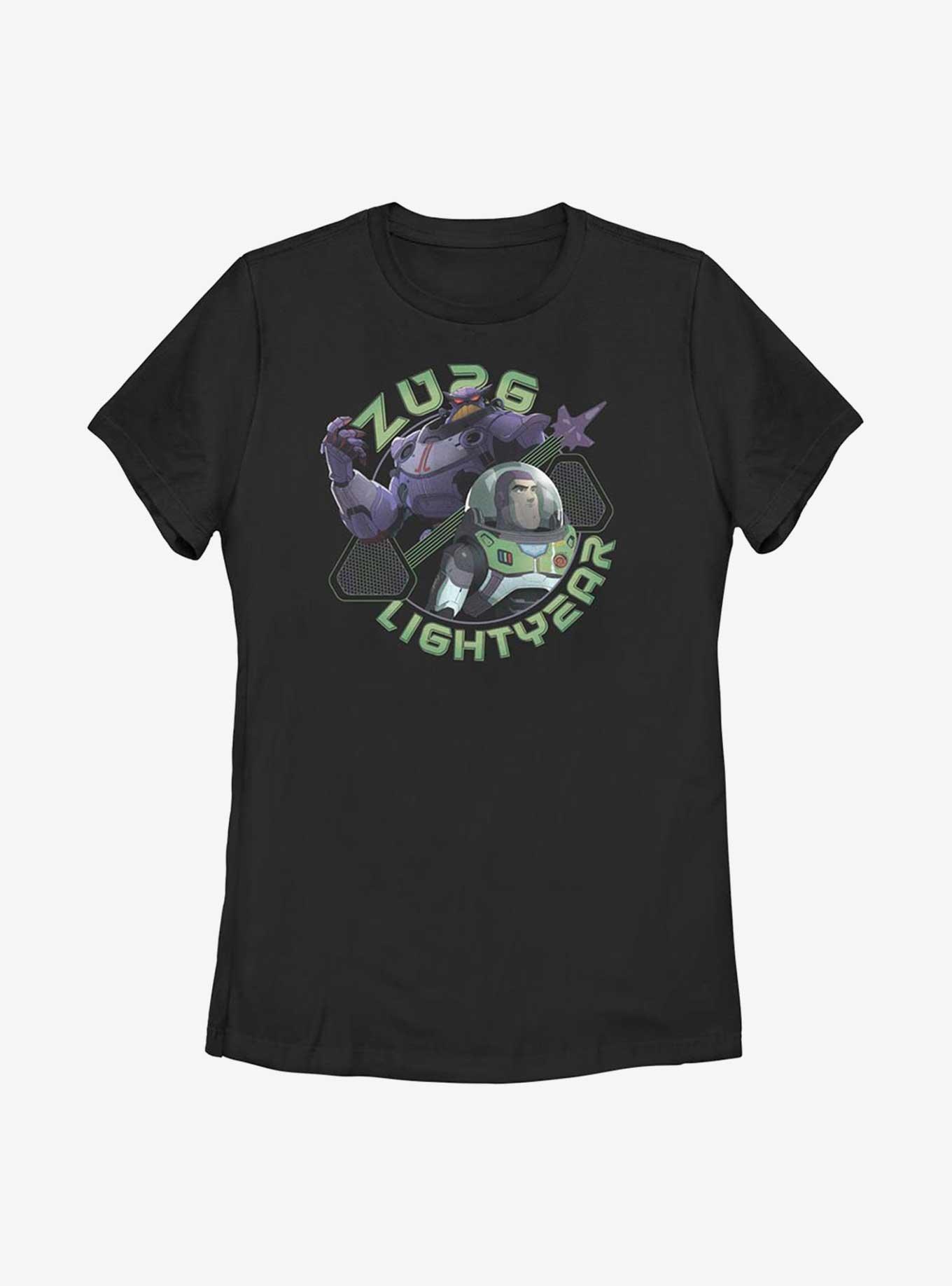 Disney Pixar Lightyear Two Sides Womens T-Shirt, BLACK, hi-res