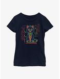 Disney Pixar Lightyear Sox Schematic Youth Girls T-Shirt, NAVY, hi-res