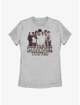 Stranger Things Group Sepia Womens T-Shirt, , hi-res