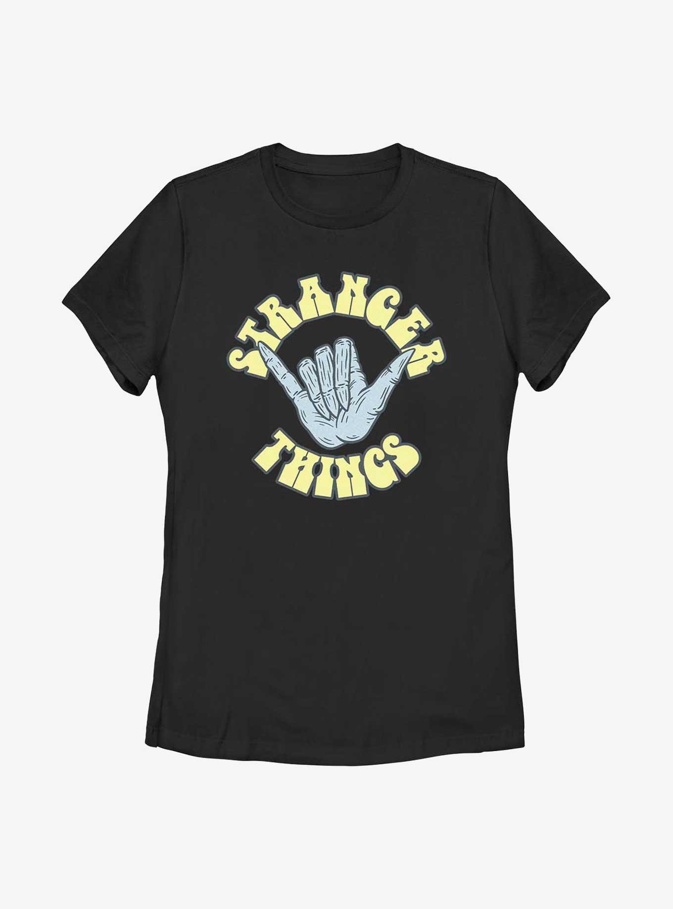 Stranger Things Rad Things Womens T-Shirt, BLACK, hi-res