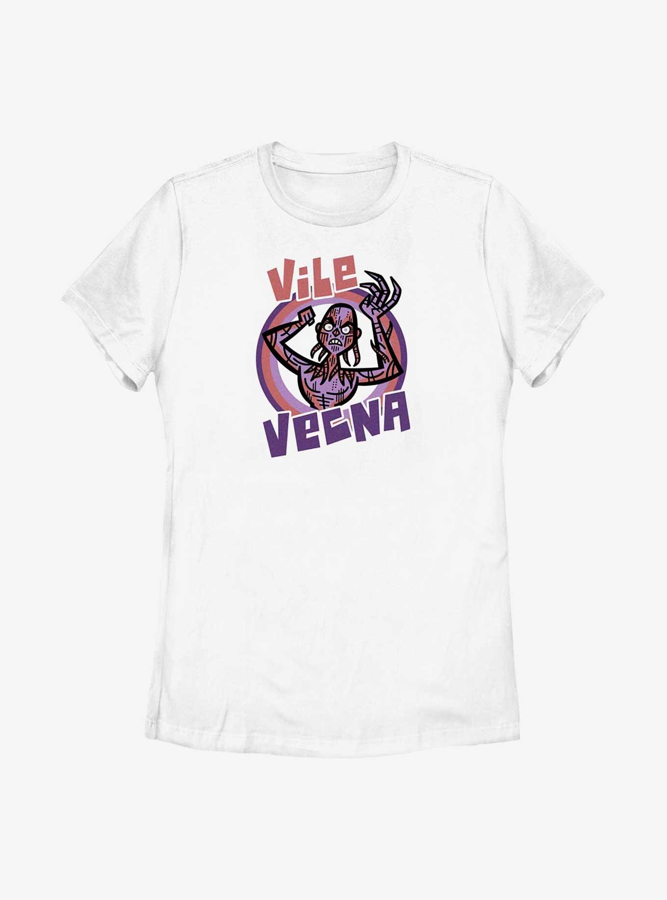 Stranger Things Vile Vecna Womens T-Shirt, WHITE, hi-res