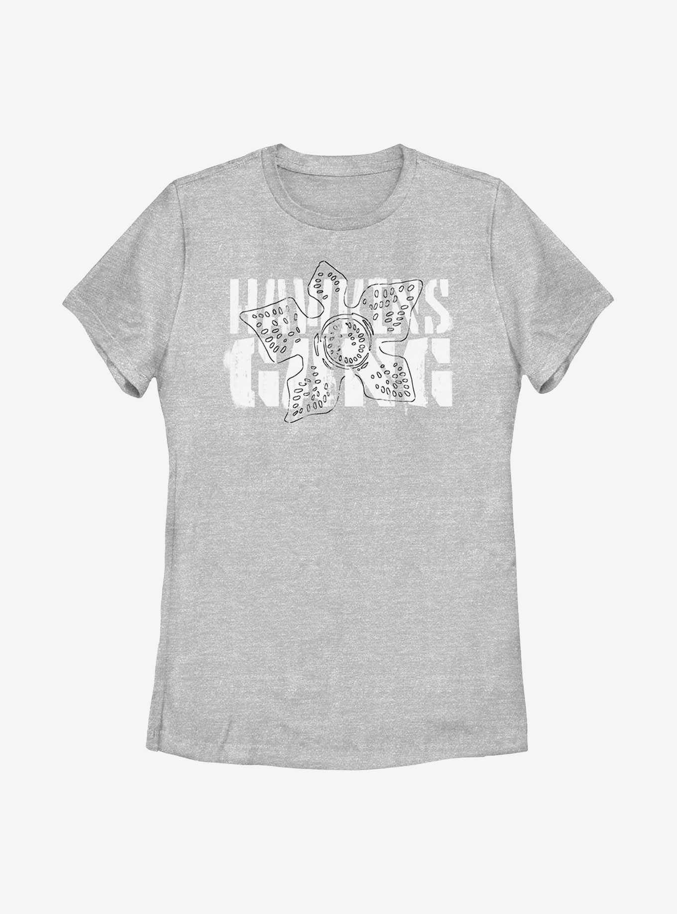 Stranger Things Hawkins Gang Stencil Womens T-Shirt, , hi-res