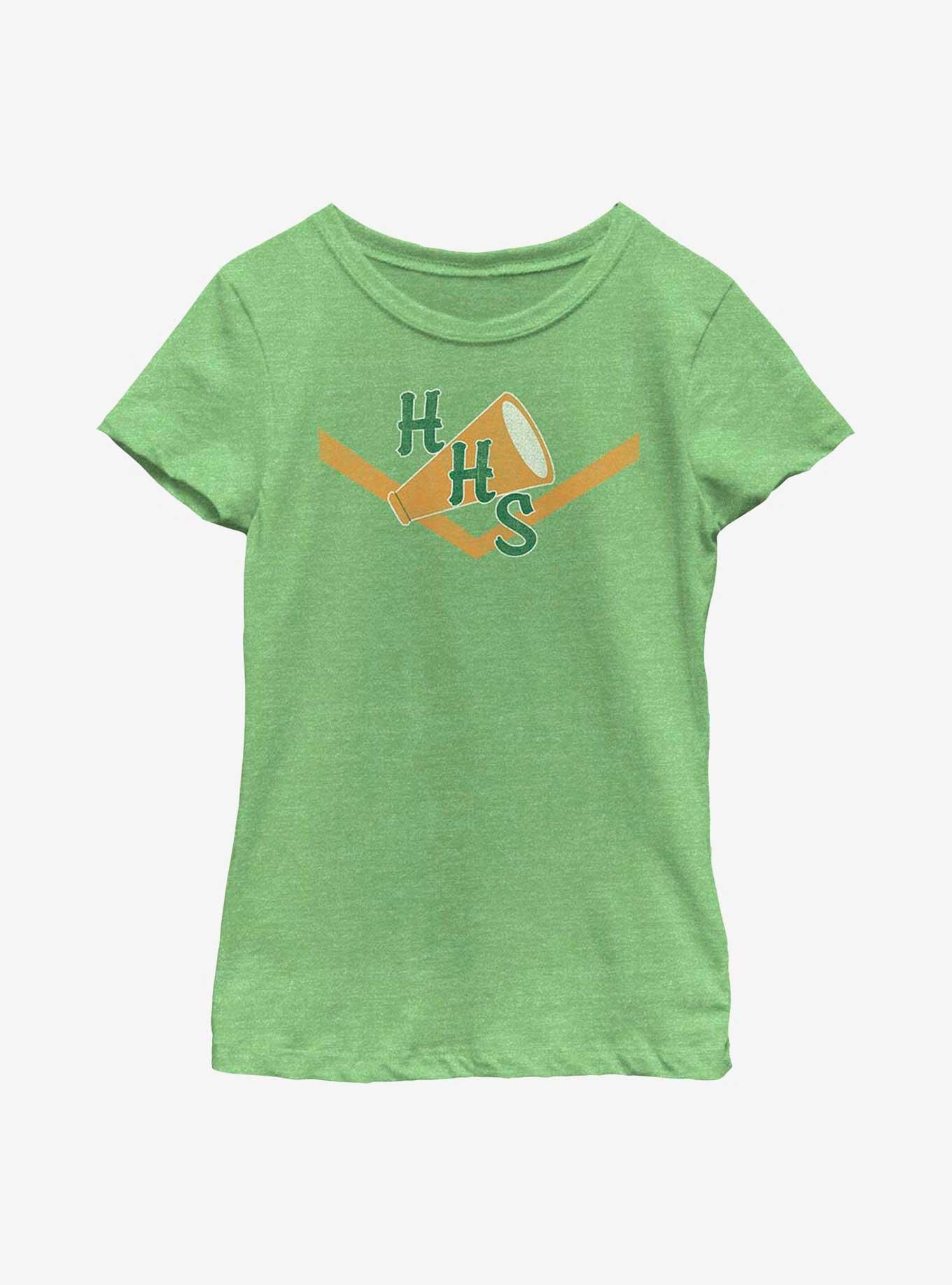 Stranger Things Hawkins High School Youth Girls T-Shirt, GRN APPLE, hi-res