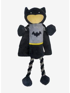 DC Comics Batman Plush with Black and Silver Rope Legs Dog Toy, , hi-res