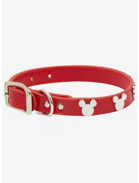 Disney Mickey Mouse Head Silhouette Charms Dog Collar, , hi-res