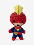 Marvel Captain Marvel Kawaii Standing Pose Plush Squeaker Dog Toy, , hi-res