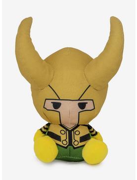 Marvel Loki Kawaii Full Body Sitting Pose Plush Squeaker Dog Toy, , hi-res