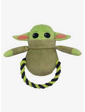 Star Wars The Child Green Black Plush and Round Rope Dog Toy, , hi-res