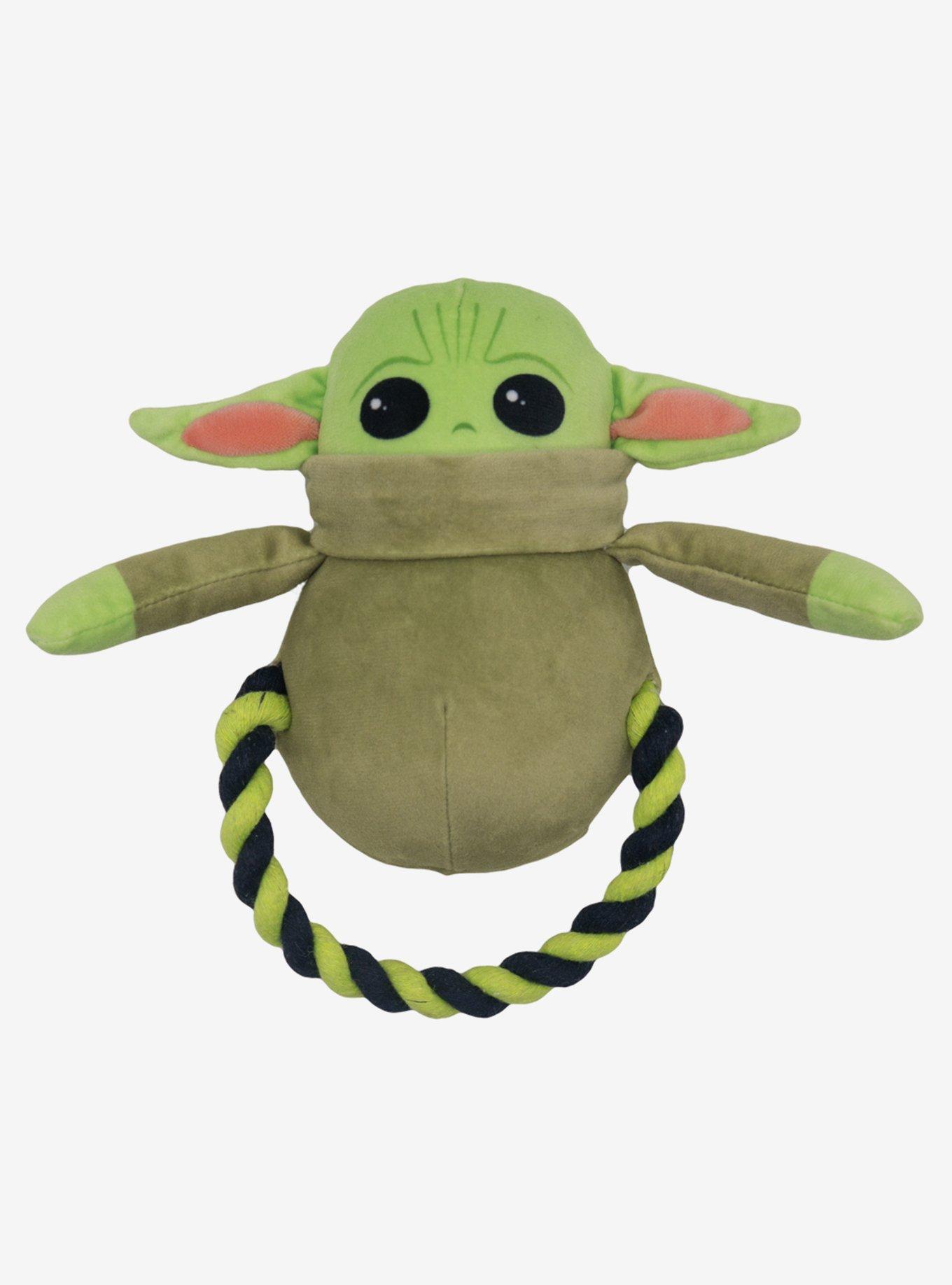 Star Wars The Child Green Black Plush and Round Rope Dog Toy, , hi-res