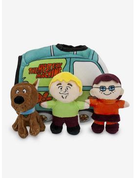 Scooby-Doo! Mystery Machine Van with Shaggy Thelma and Scooby Plush Hide and Seek Squeaker Dog Toy, , hi-res