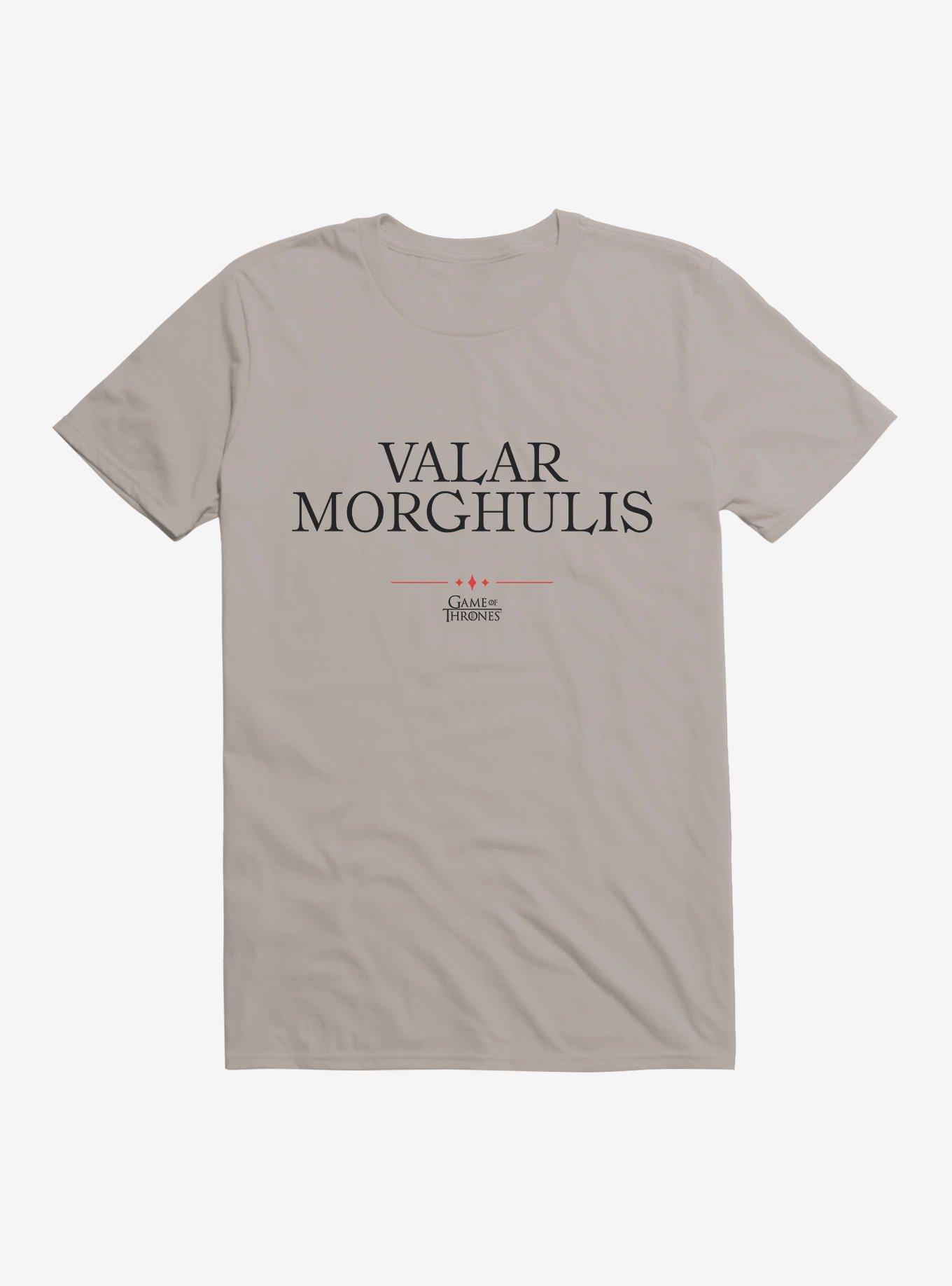 valar morghulis t shirt bewakoof